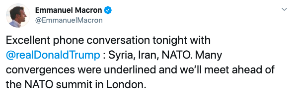 Макрон зустрінеться з Трампом перед самітом НАТО